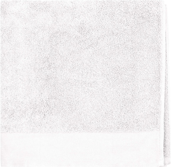 Serviette de bain bio K-101 Linge de maison: aucun minimum Kariban Blanc 