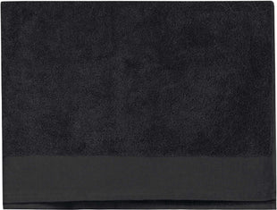 Serviette de plage bio K-102 Linge de maison: aucun minimum Kariban Noir 