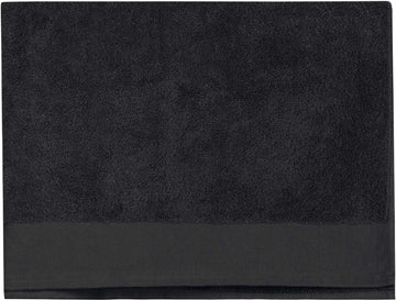 Serviette de plage bio K-102 Linge de maison: aucun minimum Kariban Noir 