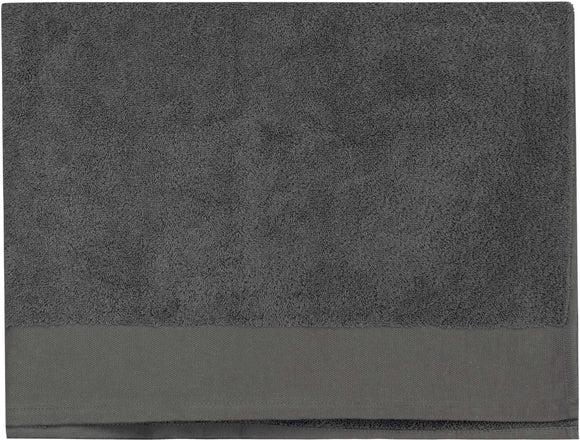 Serviette de plage bio K-102 Linge de maison: aucun minimum Kariban Gris foncé 