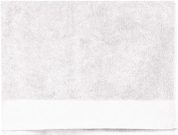Serviette de plage bio K-102 Linge de maison: aucun minimum Kariban Blanc 