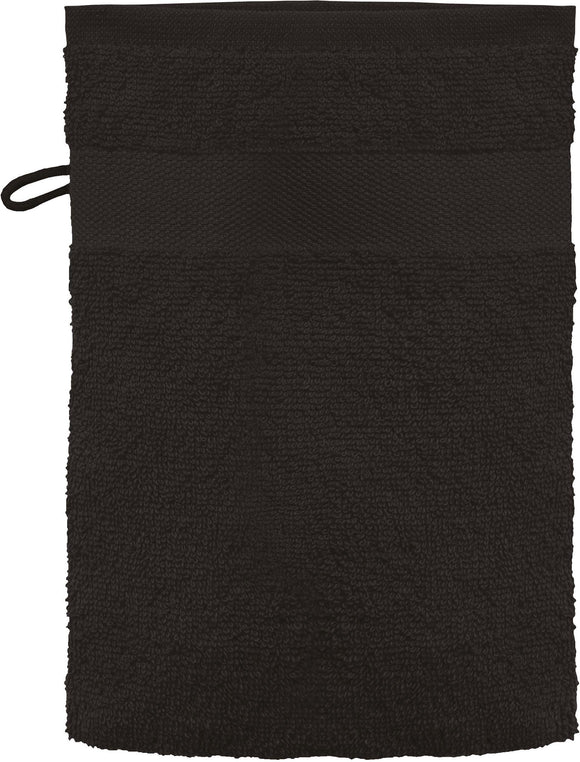 Gant de toilette - K107 Linge de maison: aucun minimum mygolf-store Noir 