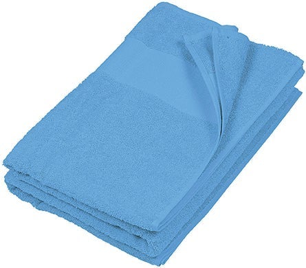 Serviette de bain 70 x 140 cm - K113 Linge de maison: aucun minimum Kariban Bleu azul Sans broderie 