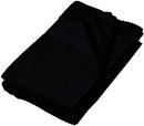 Drap de bain 100x150 - K111 Linge de maison: aucun minimum Kariban Noir Sans broderie 