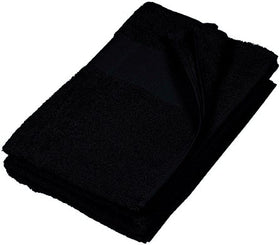 Drap de bain 100x150 - K111 Linge de maison: aucun minimum Kariban Noir Sans broderie 