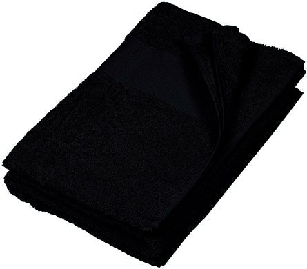 Serviette de bain 70 x 140 cm - K113 Linge de maison: aucun minimum Kariban Noir Sans broderie 