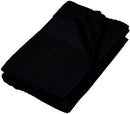 Serviette de bain 70 x 140 cm - K113 Linge de maison: aucun minimum Kariban Noir Sans broderie 