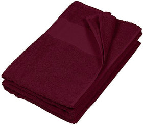 Drap de bain 100x150 - K111 Linge de maison: aucun minimum Kariban Bordeaux Sans broderie 