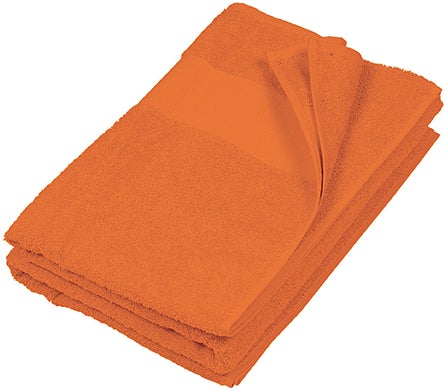 Drap de bain 100x150 - K111 Linge de maison: aucun minimum Kariban Burnt orange Sans broderie 