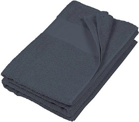 Drap de bain 100x150 - K111 Linge de maison: aucun minimum Kariban Gris foncé Sans broderie 