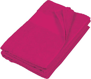 Drap de bain 100x150 - K111 Linge de maison: aucun minimum Kariban Rouge Sans broderie 