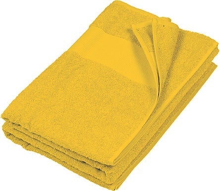 Serviette de bain 70 x 140 cm - K113 Linge de maison: aucun minimum Kariban Jaune Sans broderie 