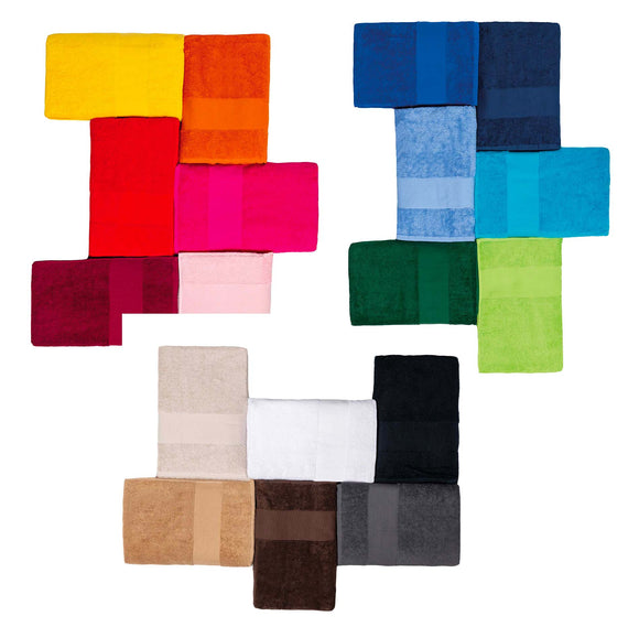 Serviette de toilette 50 x 100 cm - K112 Linge de maison: aucun minimum Kariban 