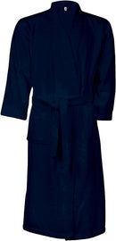 Peignoir col kimono - K115 linge de maison: 2 pièces minimum Kariban Marine M 
