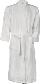 Peignoir col kimono - K115 linge de maison: 2 pièces minimum Kariban Blanc M 