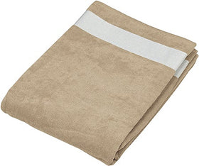 Drap de plage K118 linge de maison: 2 pièces minimum Kariban Beige Sans broderie 