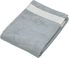 Drap de plage K118 linge de maison: 2 pièces minimum Kariban Gris Sans broderie 