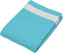 Drap de plage K118 linge de maison: 2 pièces minimum Kariban Turquoise Sans broderie 
