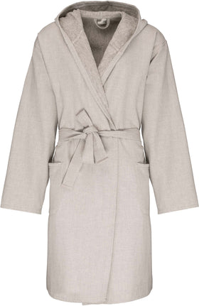 Peignoir de bain à capuche bio K140 linge de maison: 2 pièces minimum Kariban Lin S/M 