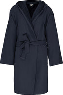 Peignoir de bain à capuche bio K140 linge de maison: 2 pièces minimum Kariban Marine S/M 