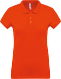 Polo personnalisé piqué manches courtes golf team - K255 couleurs originales polo femme Kariban orange XS 
