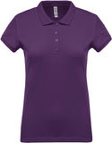 Polo personnalisé piqué manches courtes golf team - K255 couleurs originales polo femme Kariban purple XS 