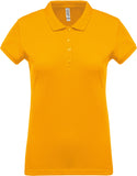 Polo personnalisé piqué manches courtes golf team - K255 couleurs originales polo femme Kariban jaune XS 