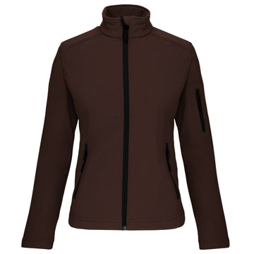 Veste softshell Dames - K400 Veste homme : minimum 5 pièces Kariban Chocolat S 