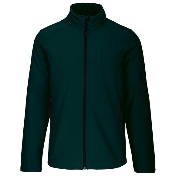 Veste softshell Homme - K401 Veste homme : minimum 5 pièces Kariban Vert bouteille S 
