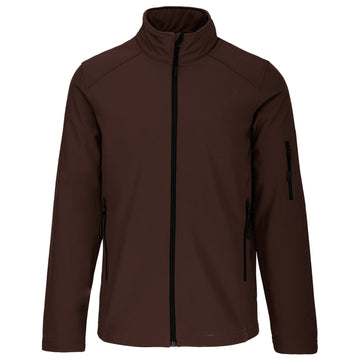 Veste softshell Homme - K401 Veste homme : minimum 5 pièces Kariban Chocolat S 