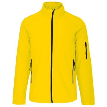 Veste softshell Homme - K401 Veste homme : minimum 5 pièces Kariban Jaune S 