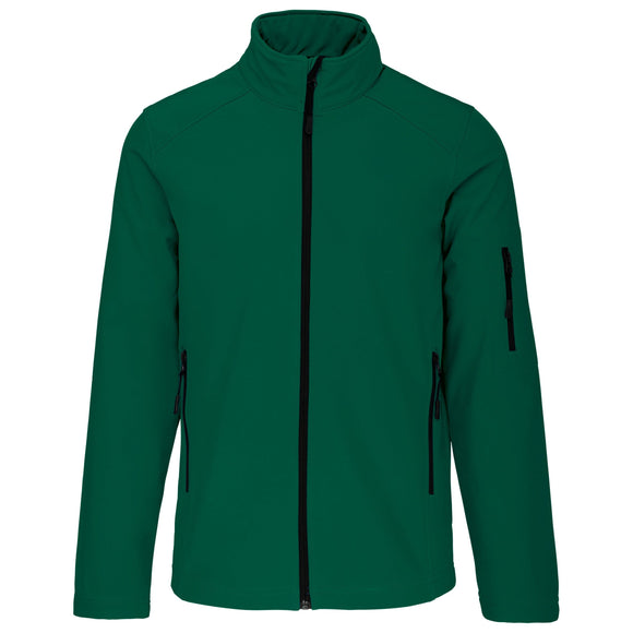 Veste softshell Homme - K401 Veste homme : minimum 5 pièces Kariban Vert S 