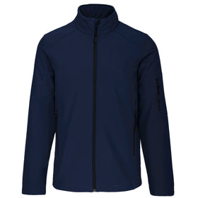 Veste softshell Homme - K401 Veste homme : minimum 5 pièces Kariban Marine S 