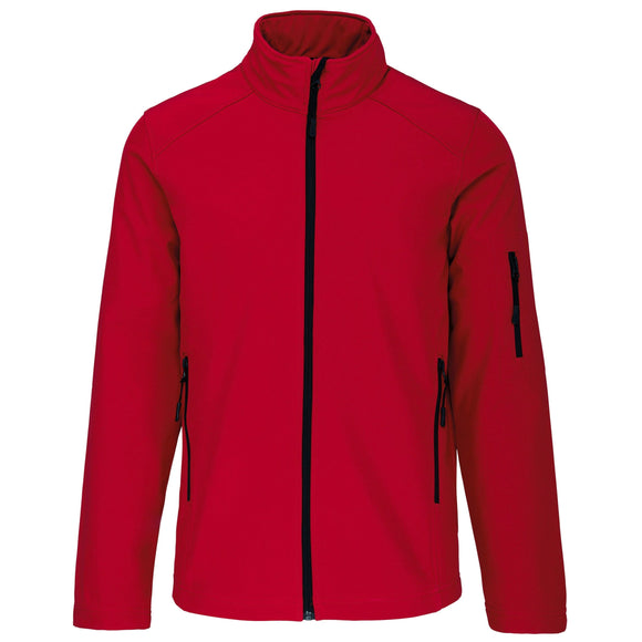 Veste softshell Homme - K401 Veste homme : minimum 5 pièces Kariban Rouge S 