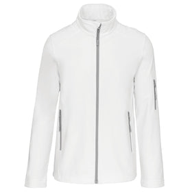 Veste softshell Homme - K401 Veste homme : minimum 5 pièces Kariban Blanc S 