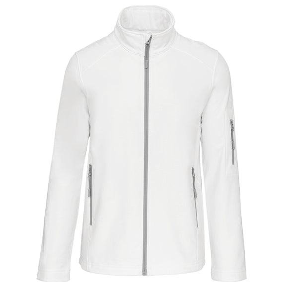 Veste softshell Homme - K401 Veste homme : minimum 5 pièces Kariban Blanc S 