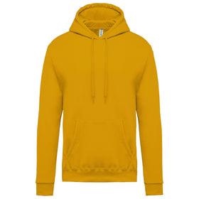 Sweat capuche homme esprit club - K476 pull homme: minimum 5 pièces Kariban Moutarde XS 