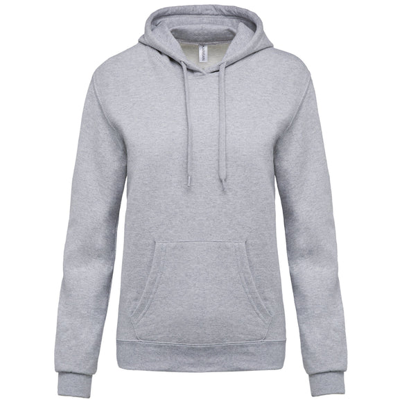 Sweat capuche homme esprit club - K477 pull junior:minimum 5 pièces Kariban Gris XS 