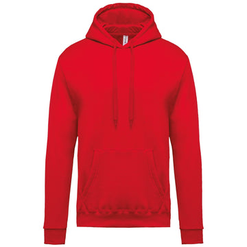 Sweat capuche homme esprit club - K477 pull junior:minimum 5 pièces Kariban Rouge XS 