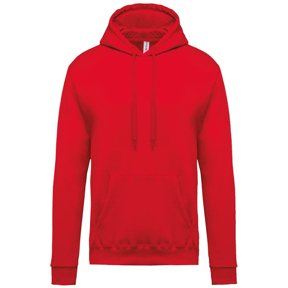 Sweat capuche homme esprit club - K477 pull junior:minimum 5 pièces Kariban Rouge XS 