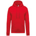 Sweat capuche homme esprit club - K477 pull junior:minimum 5 pièces Kariban Rouge XS 