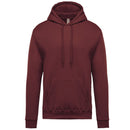 Sweat capuche homme esprit club - K477 pull junior:minimum 5 pièces Kariban Bordeaux XS 