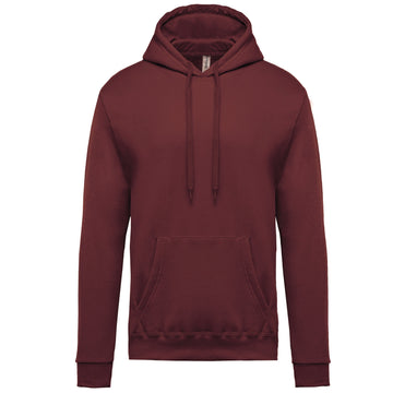 Sweat capuche homme esprit club - K477 pull junior:minimum 5 pièces Kariban Bordeaux XS 
