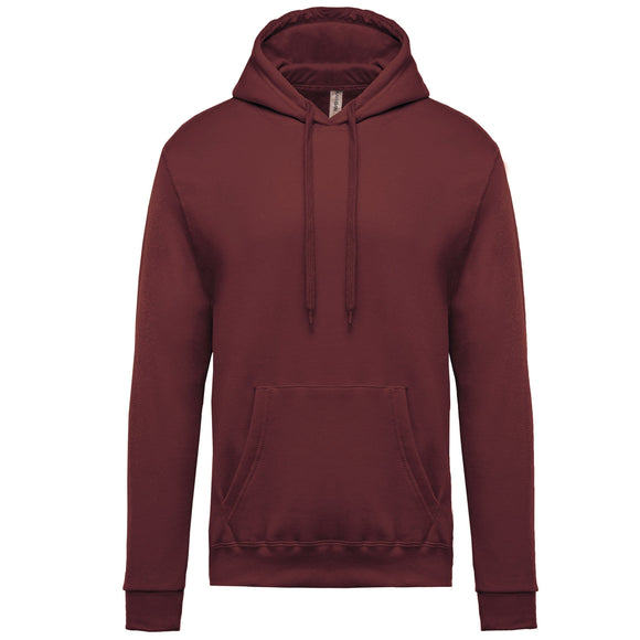 Sweat capuche homme esprit club - K477 pull junior:minimum 5 pièces Kariban Bordeaux XS 