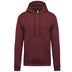 Sweat capuche homme esprit club - K477 pull junior:minimum 5 pièces Kariban Bordeaux XS 