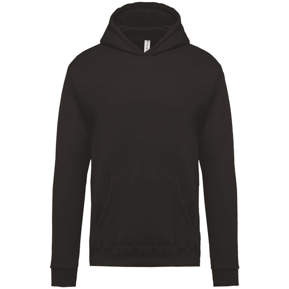Sweat capuche junior esprit club - K477 pull junior:minimum 5 pièces Kariban Noir 4/6 ans 