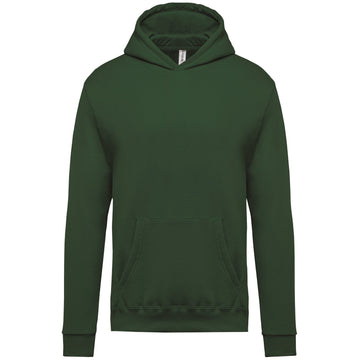 Sweat capuche junior esprit club - K477 pull junior:minimum 5 pièces Kariban Vert forêt 4/6 ans 