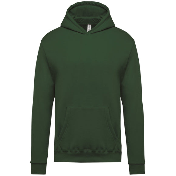Sweat capuche junior esprit club - K477 pull junior:minimum 5 pièces Kariban Vert forêt 4/6 ans 