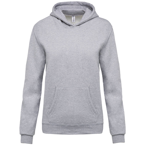 Sweat capuche junior esprit club - K477 pull junior:minimum 5 pièces Kariban Gris 4/6 ans 