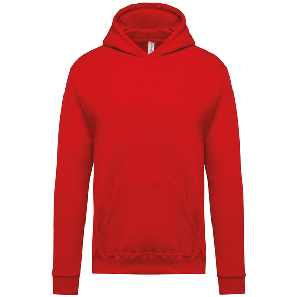 Sweat capuche junior esprit club - K477 pull junior:minimum 5 pièces Kariban Rouge 4/6 ans 